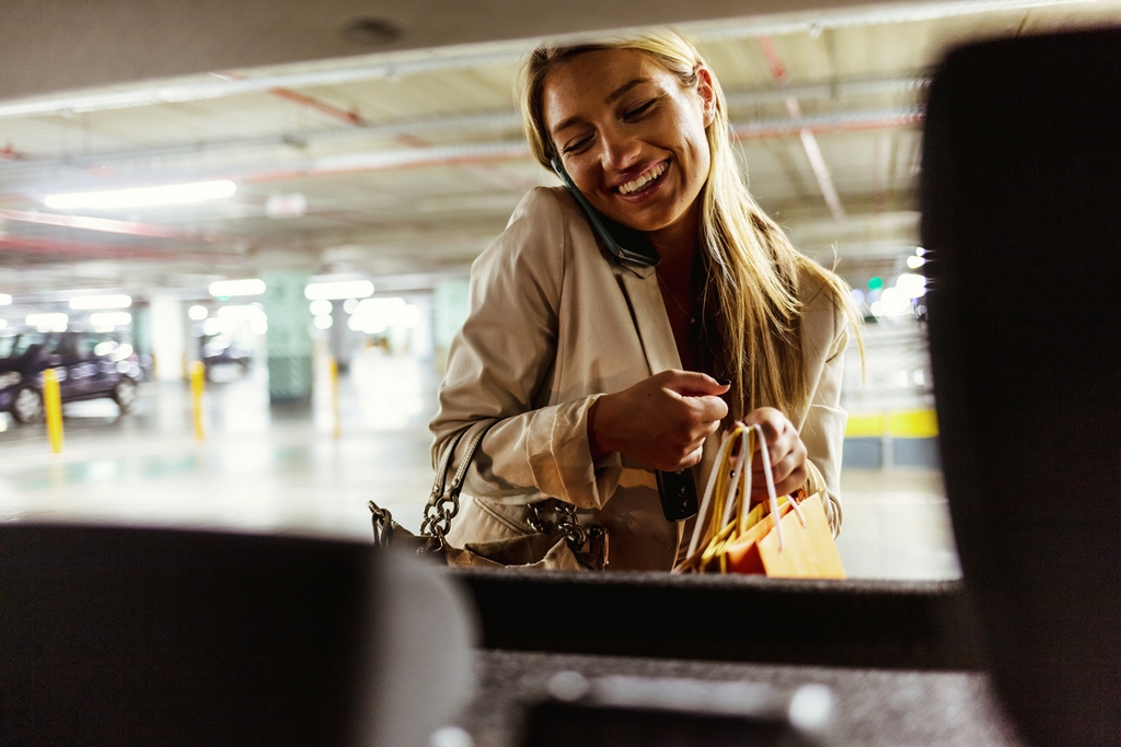 Двухуровневый паркинг с мотоместами