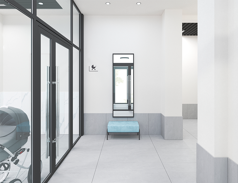 Колясочные на 1 этаже