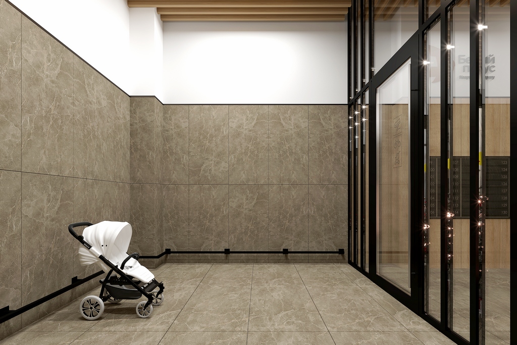 Колясочная на 1 этаже