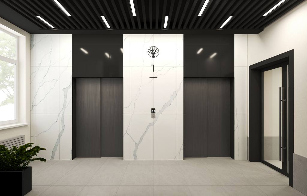 Стильный дизайн-проект холлов