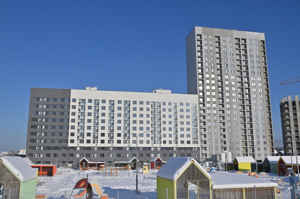 Ход строительства ЖК «На Тенистой», 3 очередь. Январь 2026