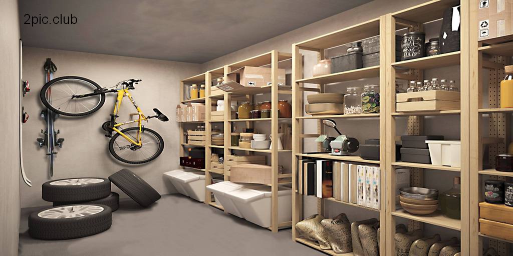 Кладовые в паркинге 