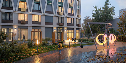 Футуристическая концепция двора