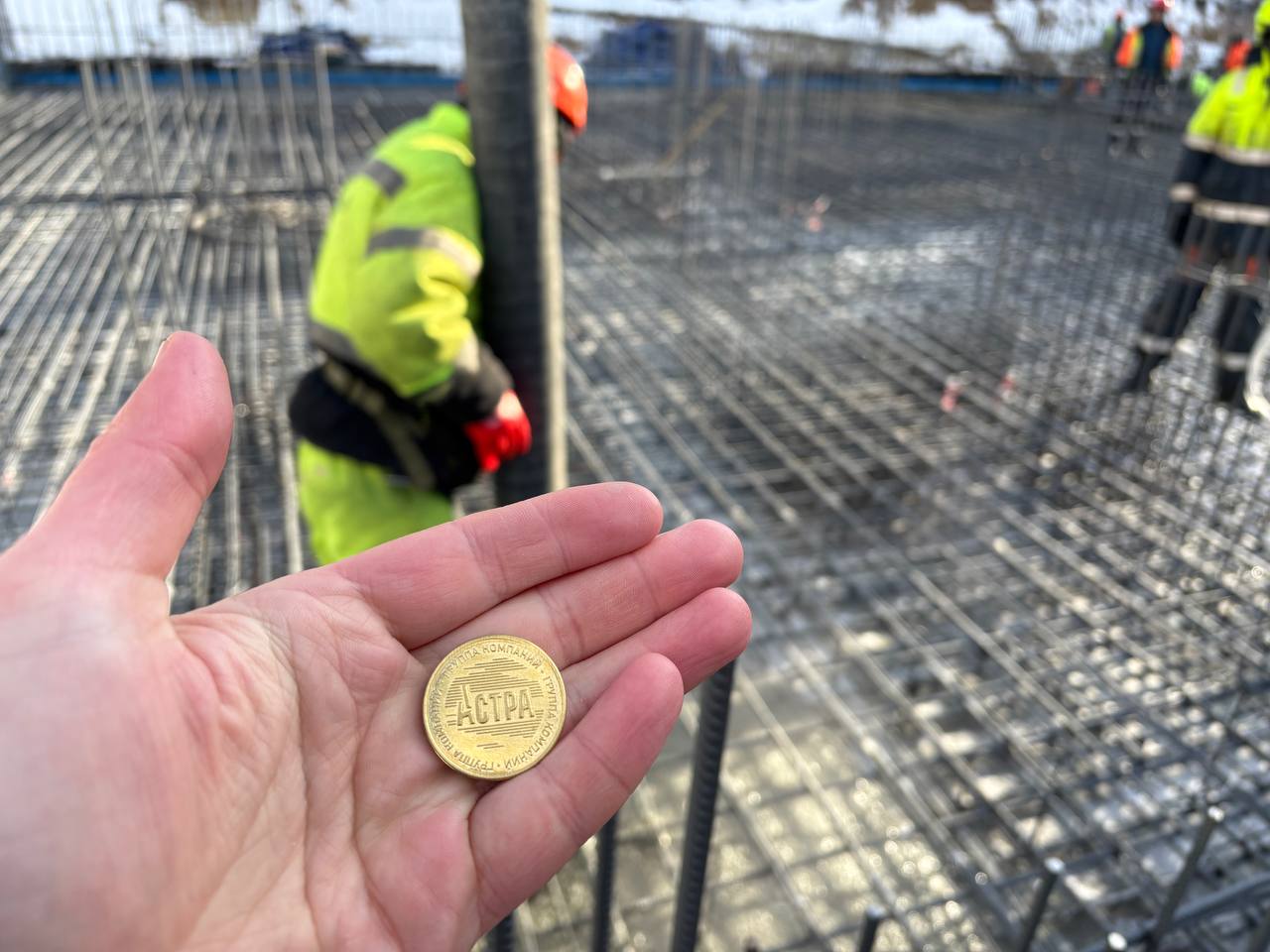 Первый куб бетона залит в фундамент ЖК «Кайдзен»