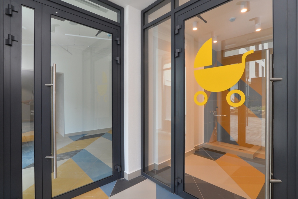 Колясочная на 1 этаже