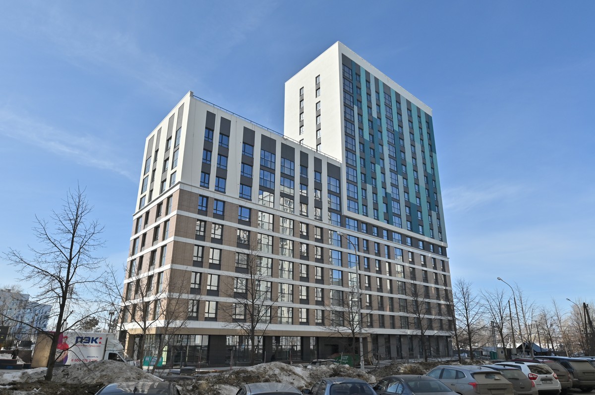 Ход строительства ЖК «Белый Парус», 3 очередь. Март 2026