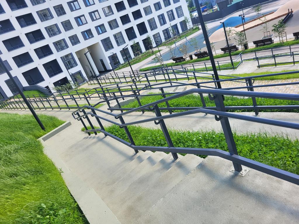 Прогулочные дорожки на эксплуатируемой кровле-террасе