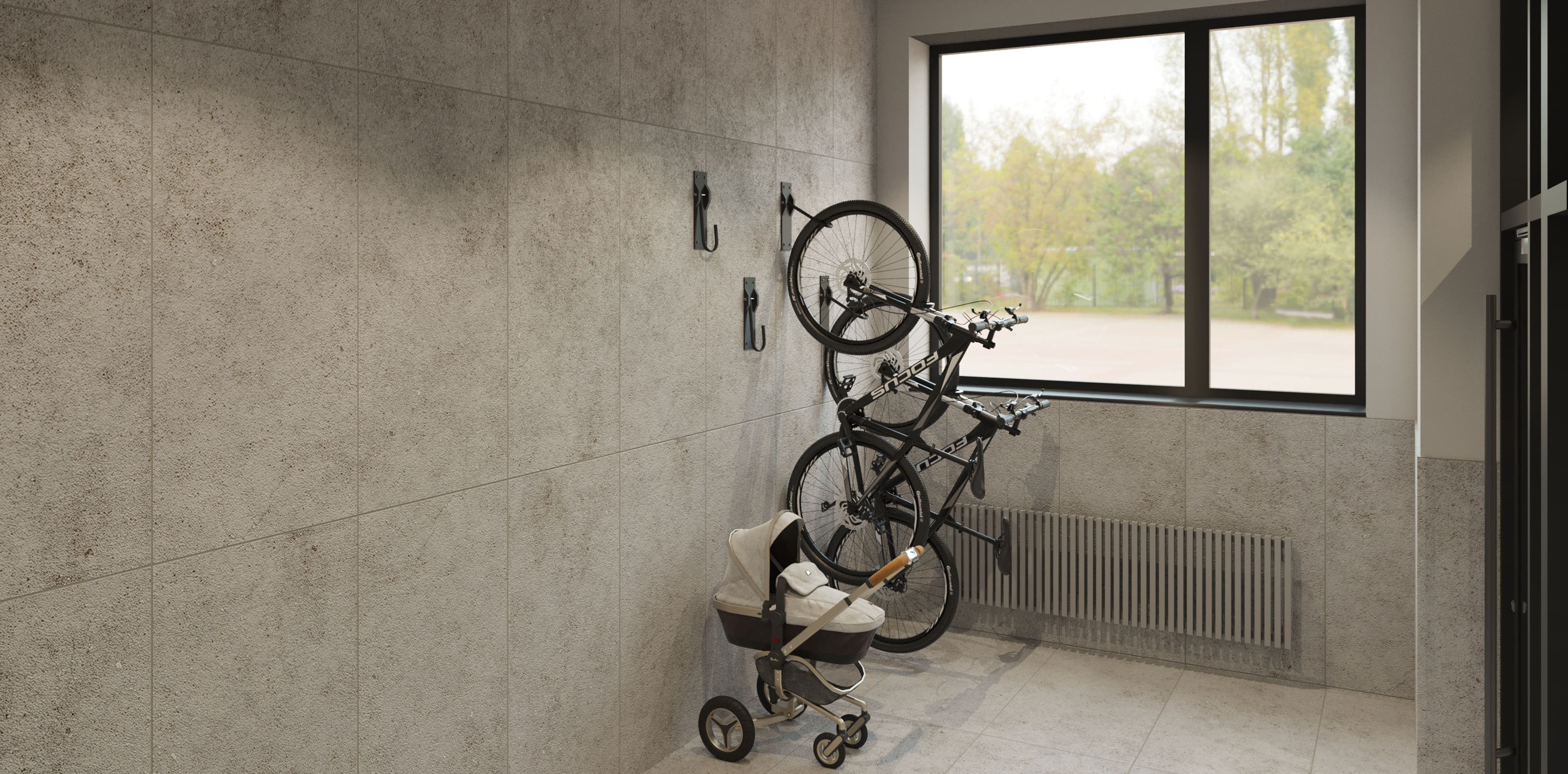 Колясочные с контролем доступа