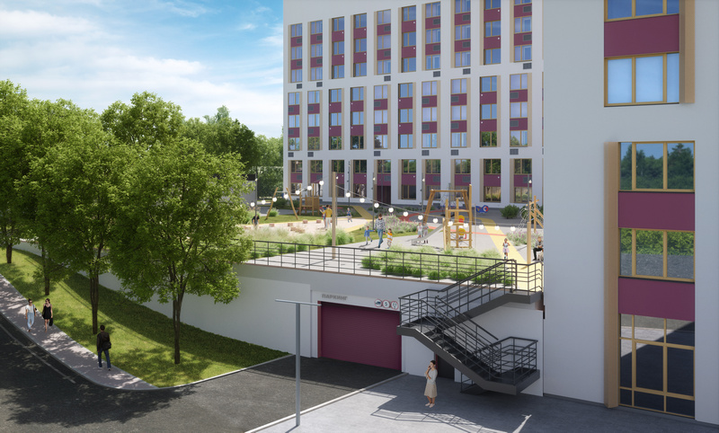 Квартиры с террасами