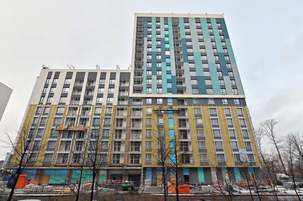 Ход строительства ЖК «Белый Парус», 3 очередь. Ноябрь 2025